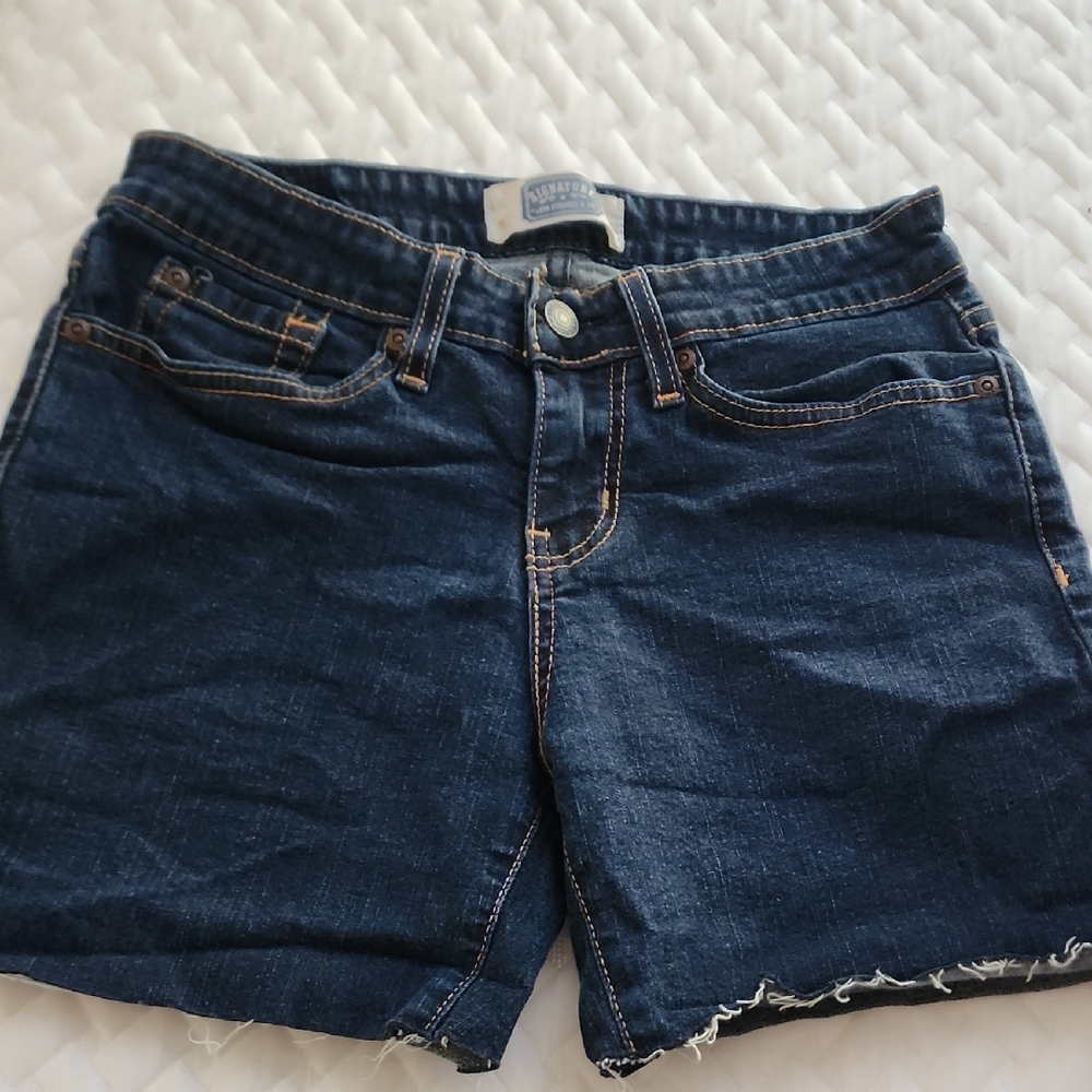 Levi's Dark Indigo Women's Jean Shorts